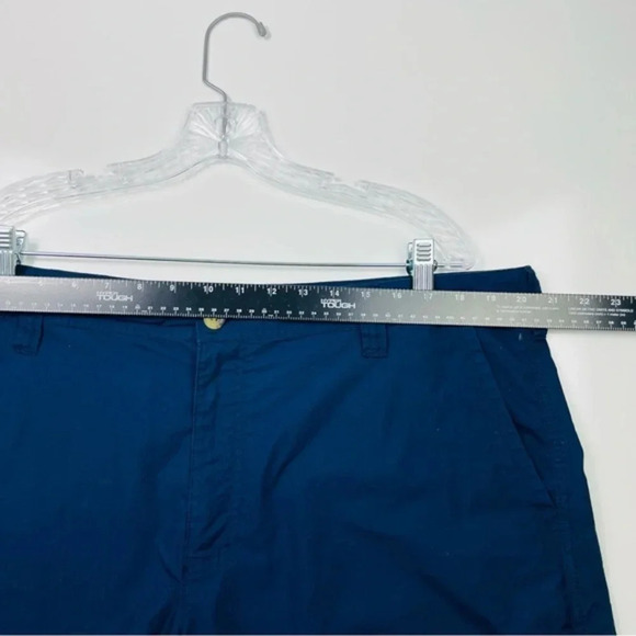 Columbia Men’s Khakis Chino Twill Cotton Navy Blue Shorts Size 40 - Picture 5 of 8